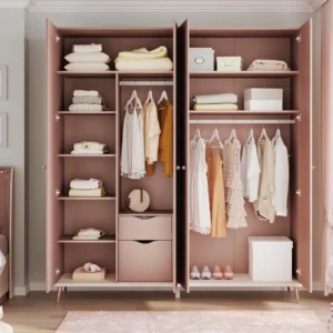 Elegance Slatted Wardrobe